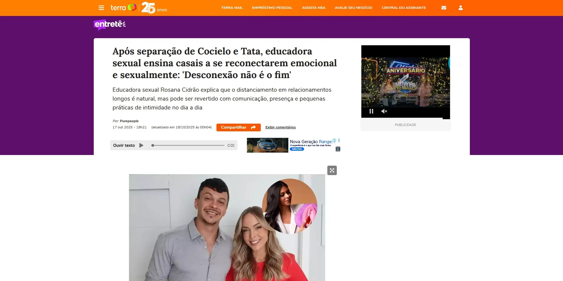 Matéria iG Saúde